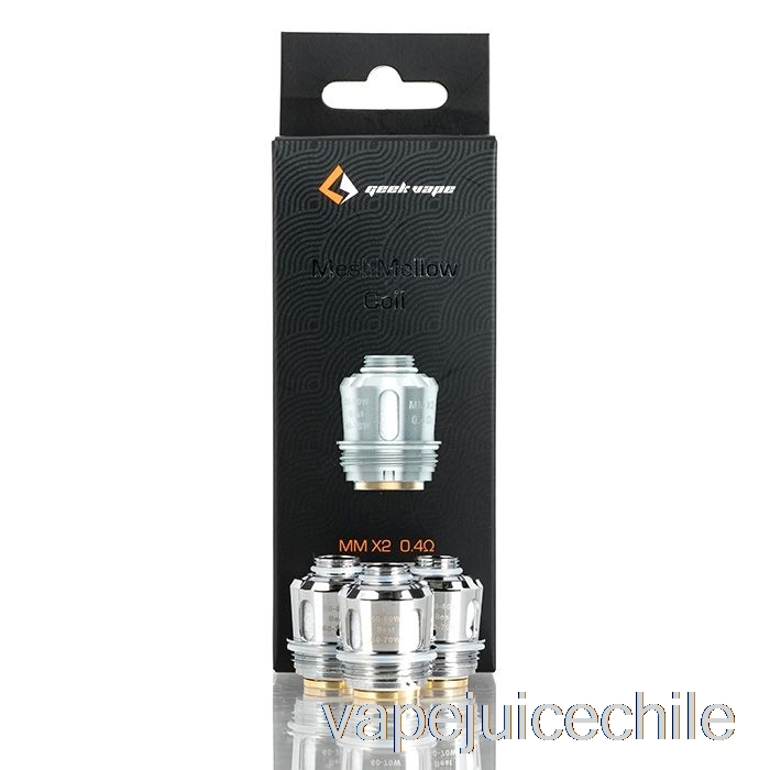 Vape Chile Geekvape Meshmellow Mm Resistencias De Repuesto 0.4ohm Mm X2 Bobinas Meshmellow